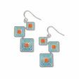 the-kiss-quadrangles-orange-bead-earrings-photo