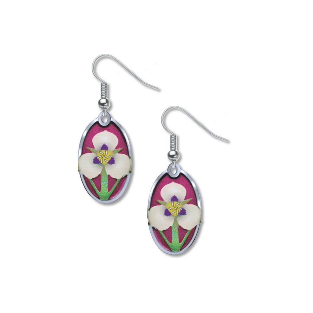sego-lily-giclee-print-violet-accent-earrings-photo