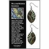 william-morris-seaweed-giclee-print-earrings-photo-2