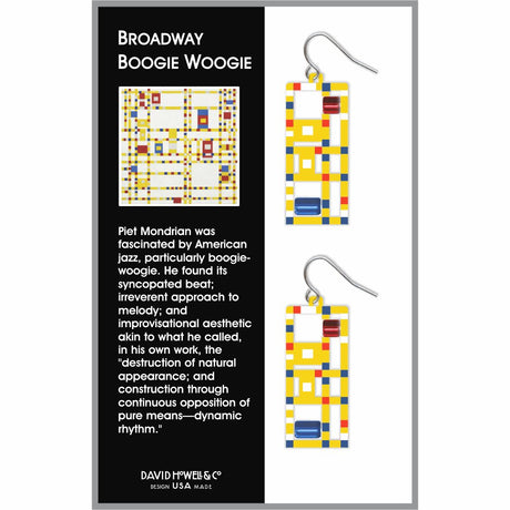 broadway-boogie-woogie-red-bead-green-bead-giclee-print-earrings-photo-2