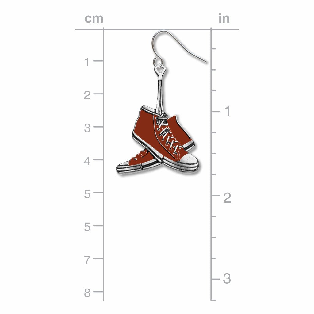 red-sneakers-giclee-print-earrings-photo-3