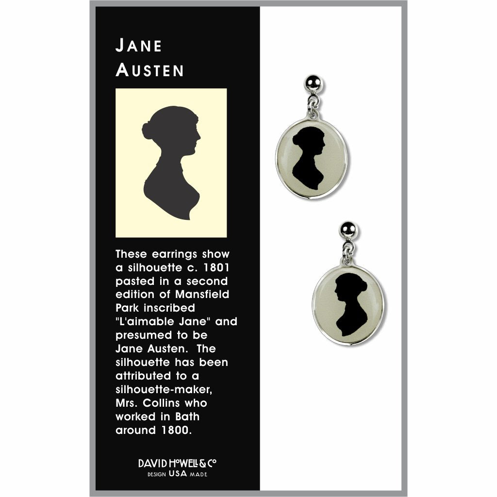 jane-austen-giclee-print-domed-earrings-photo-2