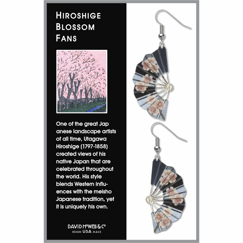 hiroshige-blossom-fans-giclee-print-earrings-photo-2