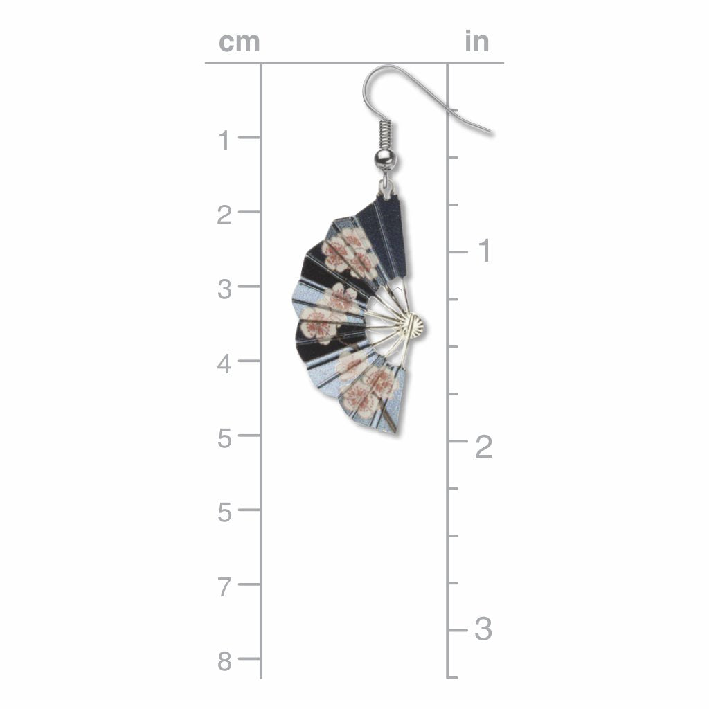 hiroshige-blossom-fans-giclee-print-earrings-photo-3