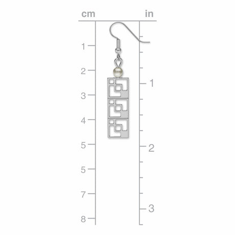 modernist-brick-screen-white-faux-pearls-earrings-photo-3