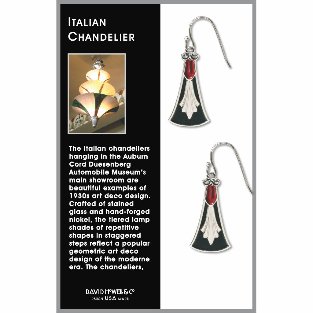 italian-chandelier-red-enamel-black-enamel-earrings-photo-2