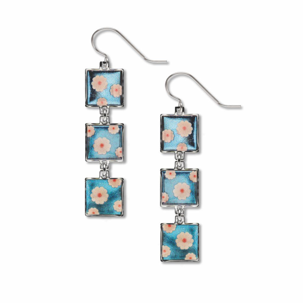 cherry-blossom-crest--giclee-print-domed-earrings-photo