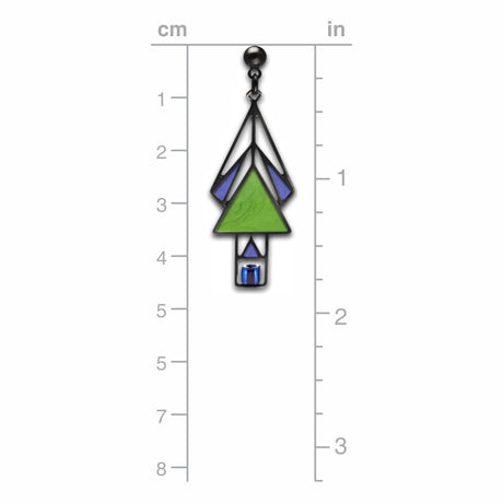 mahony-window-sapphire-bead-spring-green-enamel-royal-blue-accent-earrings-photo-3