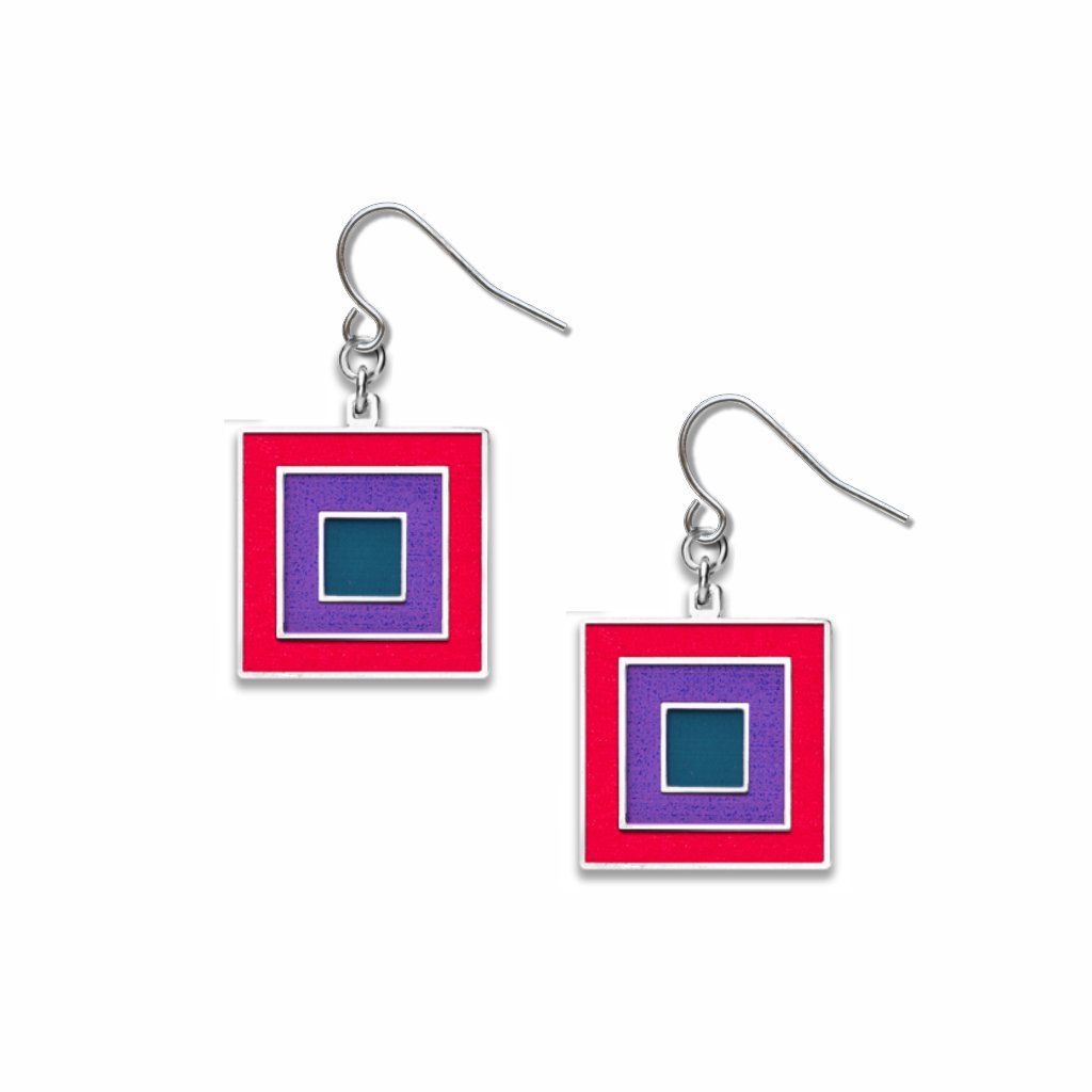 bauhaus-primaries-#3-red-accent-violet-accent-navy-accent-earrings-photo