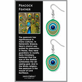 peacock-feather-royal-blue-bead--turquoise-accent-tan-accent-aqua-accent-earrings-photo-2