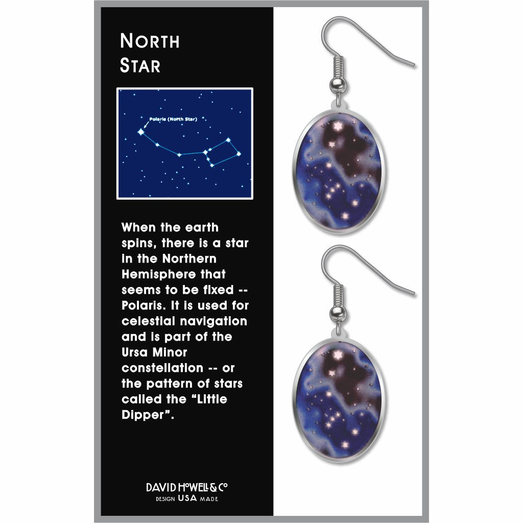 north-star-giclee-print-domed-earrings-photo-2