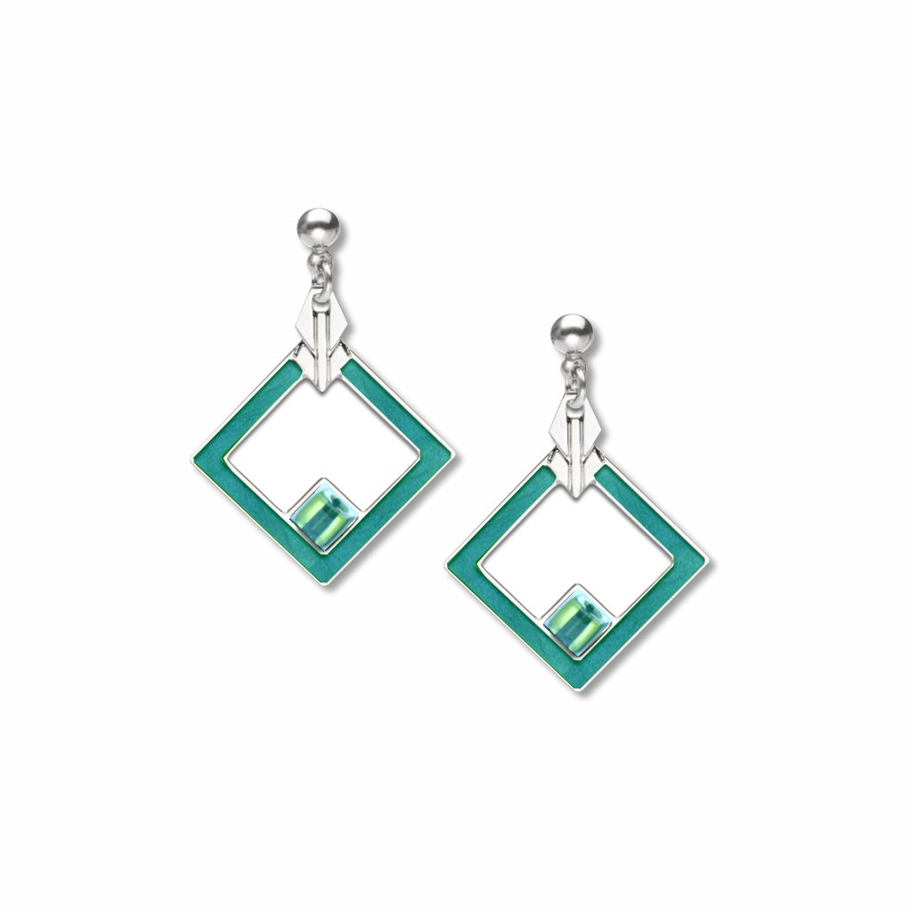 may-house-rug-detail-sea-glass-bead-sea-glass-enamel-earrings-photo