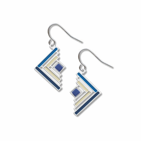 log-cabin-quilt-pattern-cobalt-blue-bead-blue-accent--light-grey-accent-earrings-photo