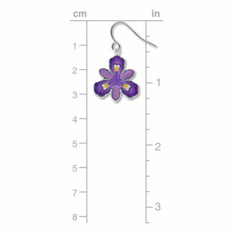 crested-dwarf-iris-giclee-print-domed-earrings-photo-3