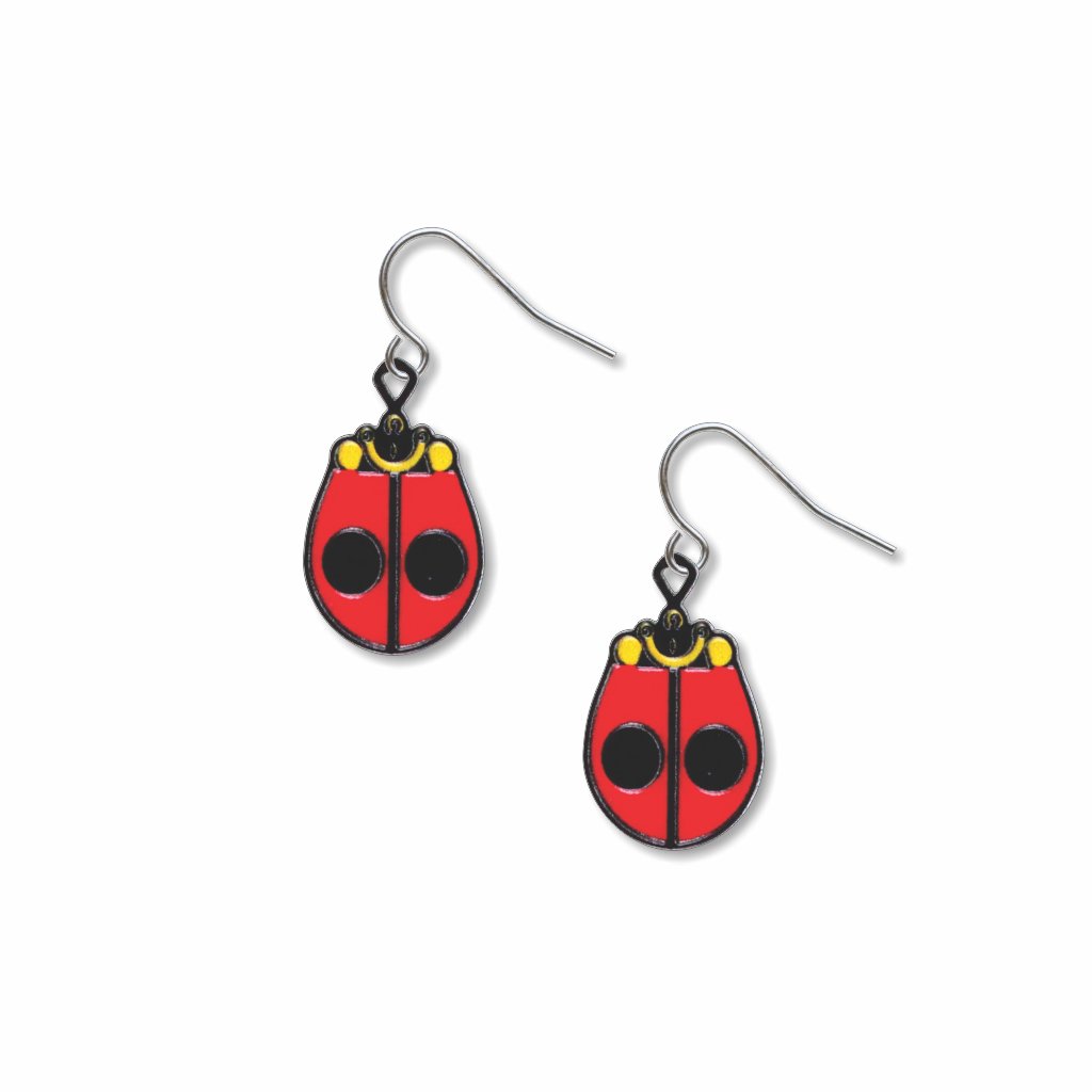 ladybug-giclee-print-earrings-photo