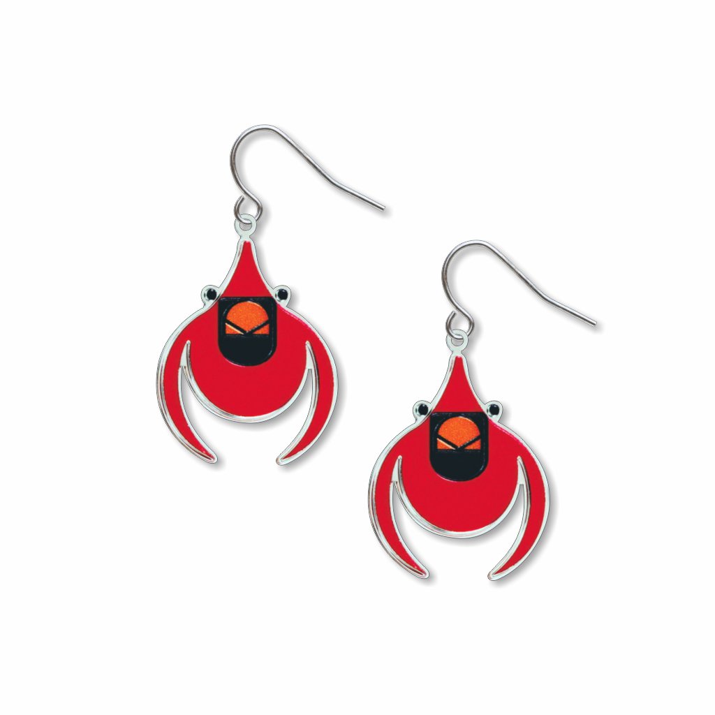 cardinal-giclee-print-earrings-photo