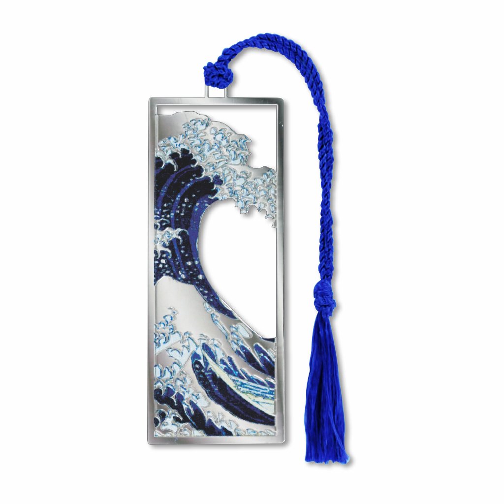 Hokusai The Great Wave Metal Bookmark – David Howell & Company