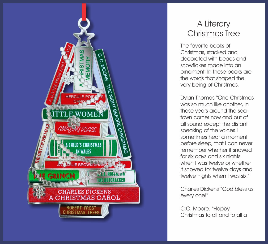 A Literary Christmas Tree