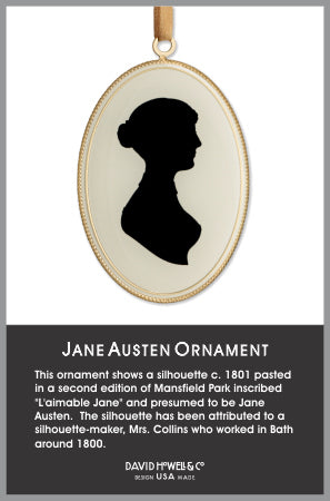 Jane Austen Ornament